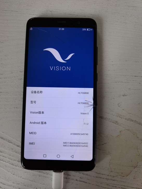 海信vision5前后屏幕坏了，具体看图，...
