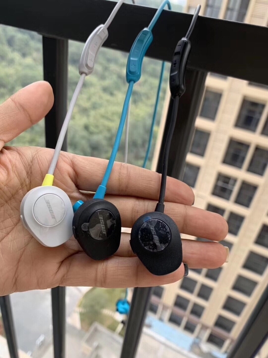 博士bose soundsport运动款蓝...