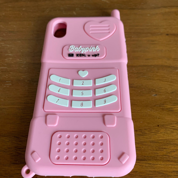 买一送一粉色电话可爱iphonexr手机壳...