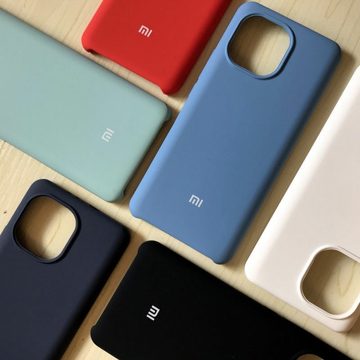 小米11官方原装壳小米11原装手机壳亲肤软...