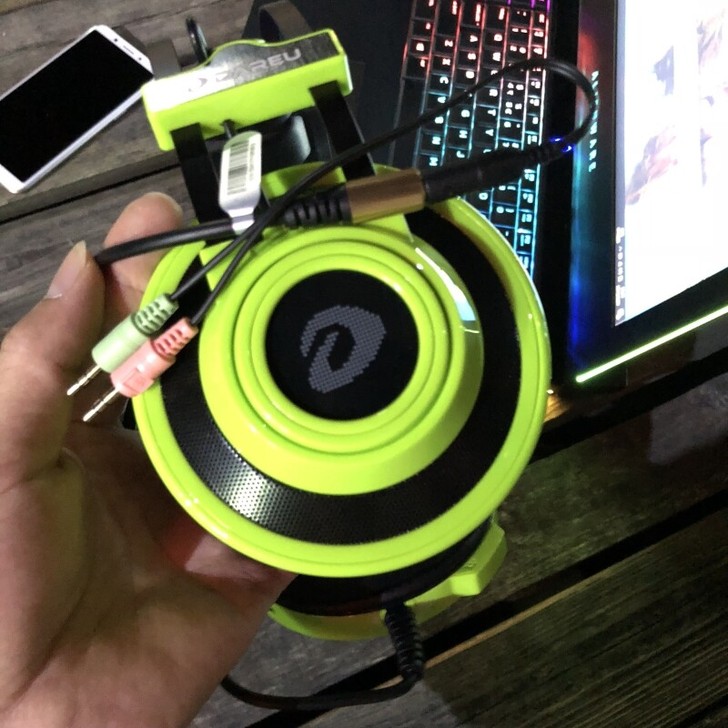 达尔优eh725头戴式耳机，