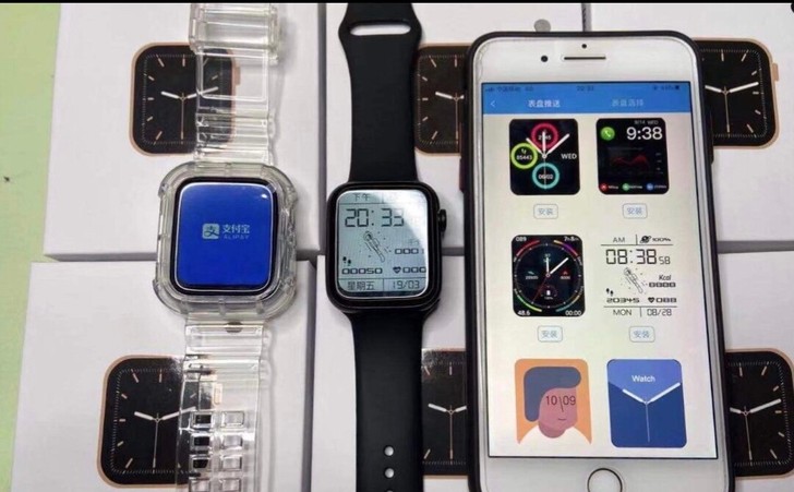 最新款华强北智能手表watch6上线了 w...