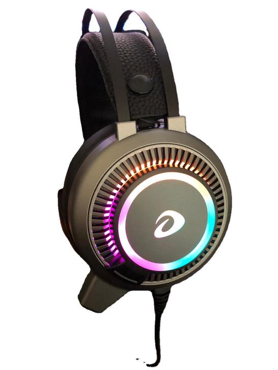 达尔优CH416RGB 游戏耳麦 7.1声...