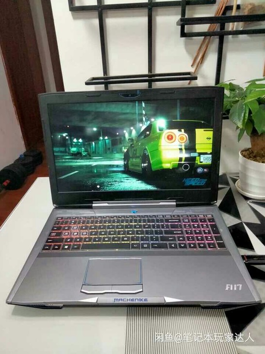 机械师F117笔记本电脑游戏本i7八代10...