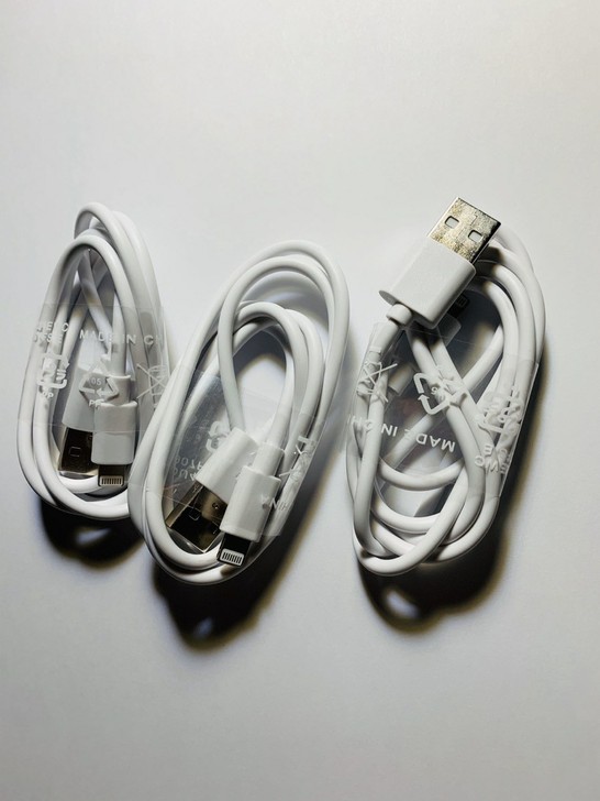 苹果数据线 15.9元3条苹果数据线iph...