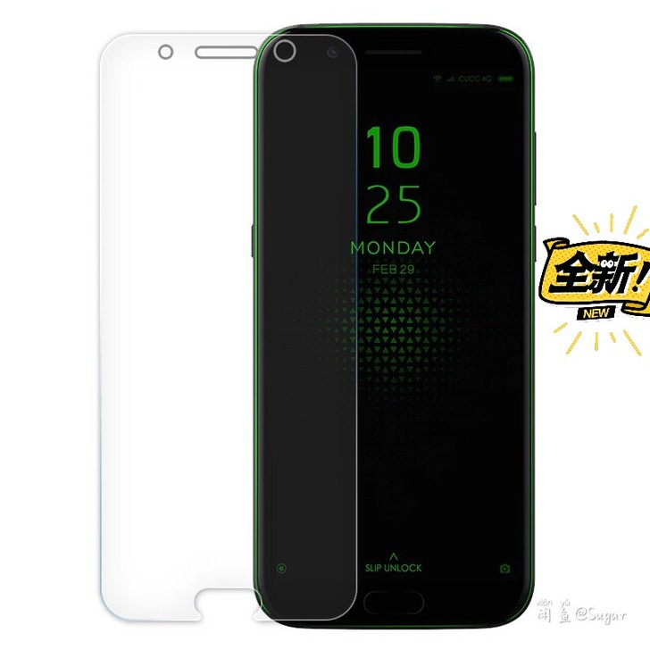 小米黑鲨游戏手机钢化膜helo全屏覆盖蓝光...