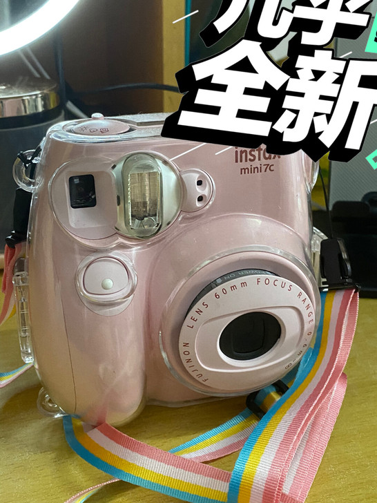 instax mini7c 拍立得 有透明...