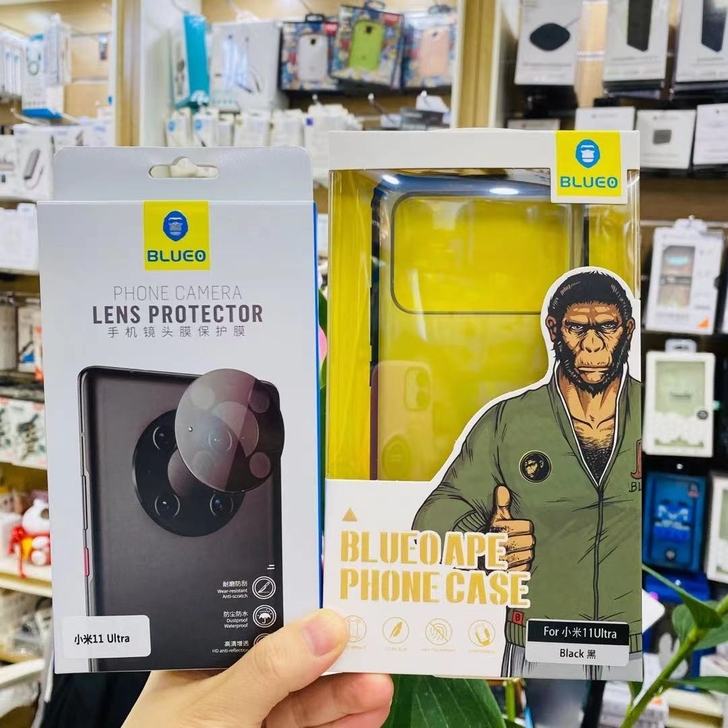 蓝猩/蓝橙小米11ultra护甲防摔壳 ...