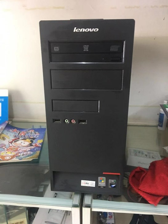 原装联想启天M6900机箱， M系列单光驱...