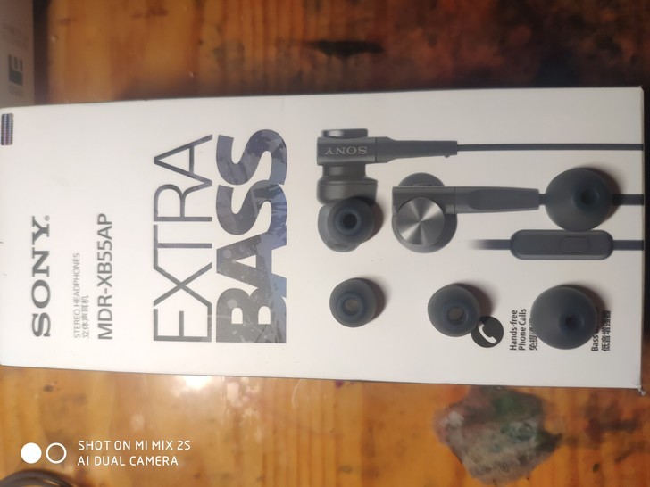Sony/索尼 MDR-XB55AP立体声...