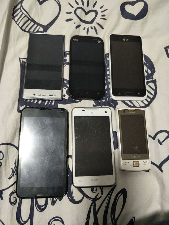 三星 LG 夏普 sky HTC  问题机