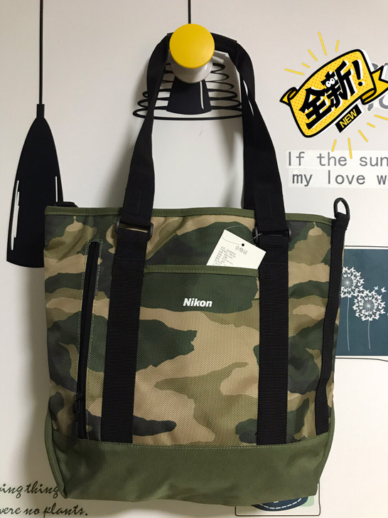 Nikon尼康迷彩单肩相机包