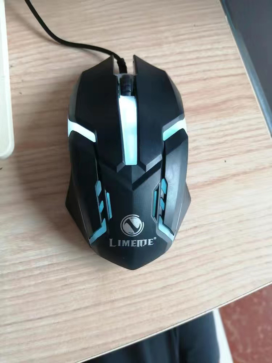 电脑鼠标有线游戏鼠标宏吃鸡鼠标USB静音发...