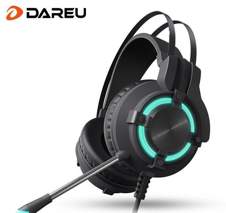 全新达尔优牧马人耳机EH716头戴式有线7...