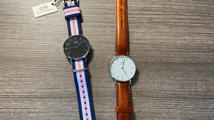 全新dw手表 出闲置 正的 状态很好