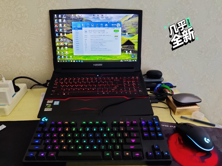 神舟战神T6Ti - X7游戏本，最近搬家...