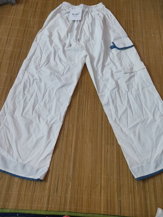 阔腿工装裤女显瘦高腰2021新款宽松休闲裤子