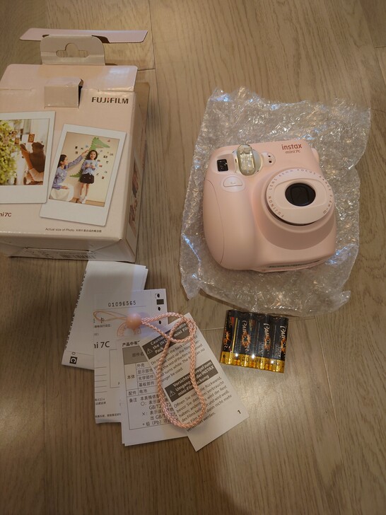 拍立得mini7c mini7+ 粉色 白...