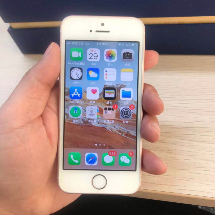 苹果SE1代，玫瑰金，日版官换机，64G，...