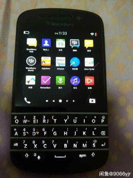 黑莓Q10blackberry 9.9成新