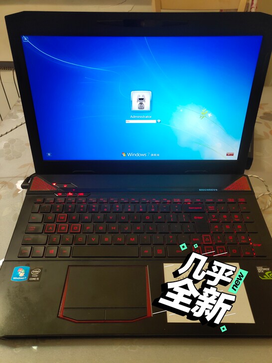 机械革命X6S当时5888购买，内置内存条...