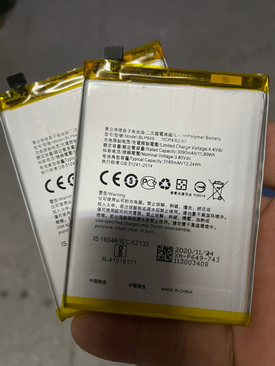 闲置 全新OPPO BLP649电池 A1...