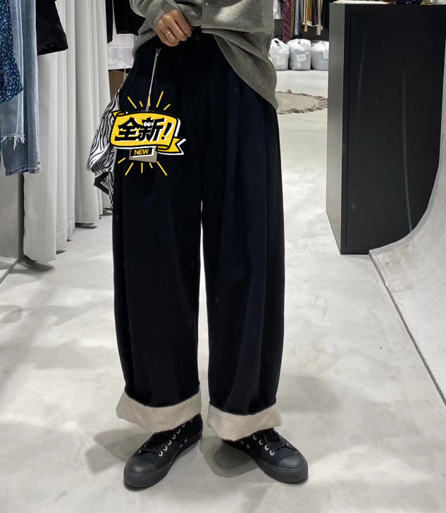 闲置全新日系阔腿裤