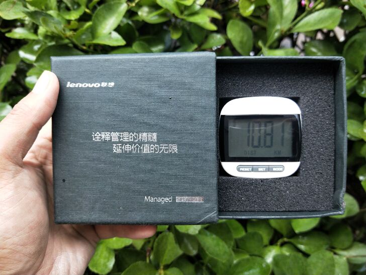 联想礼品电子计步器运动跑步手表走路计数器卡...