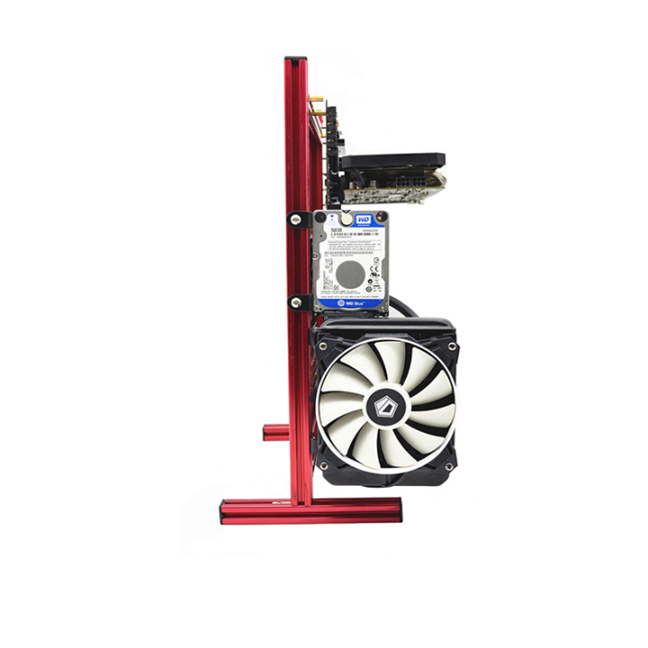 创意个性机箱支架 开放机箱ATX 立式电脑...