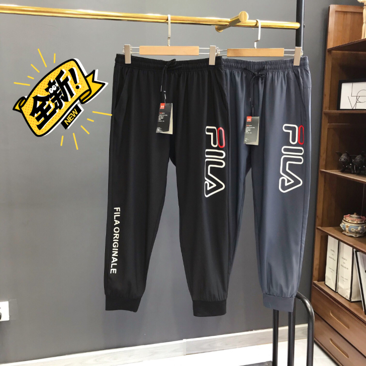 2021夏季新款F家男女弹力速干运动九分裤...