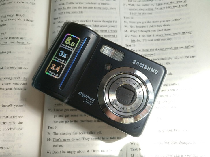 三星s600， ccd数码卡片机，接近全新...