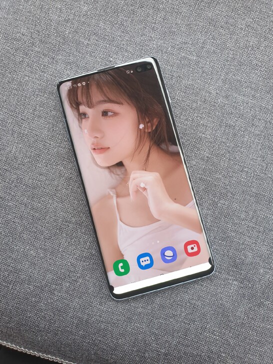 几乎全新三星s10+全网通全面屏曲面屏手机