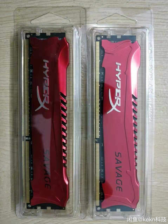 金士顿骇客DDR3三代8G2400电脑内存