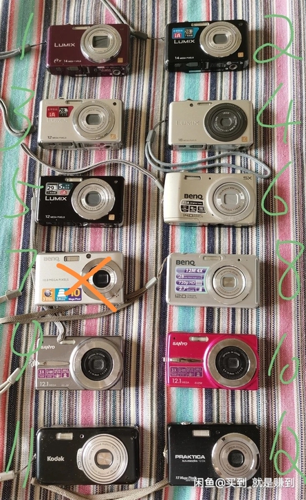 实价品牌数码相机,全能使用,发货前会发试机...