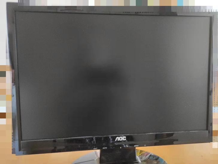 19寸液晶显示屏，AOC电脑显示器，型号M...