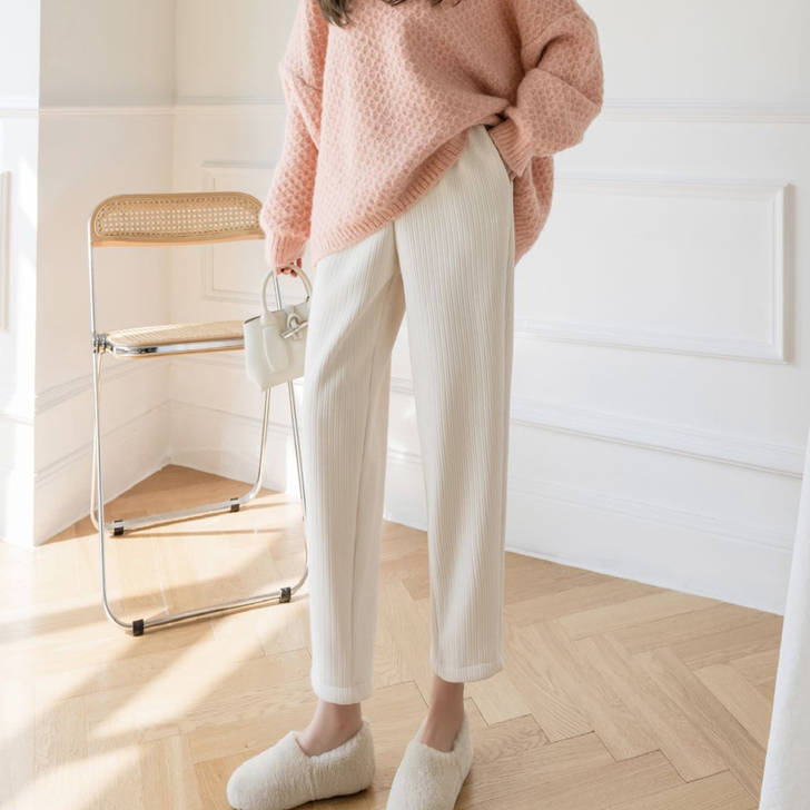 休闲裤加绒裤子