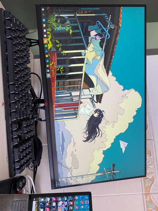 we游戏电竞28英寸4k60hz显示器，超...