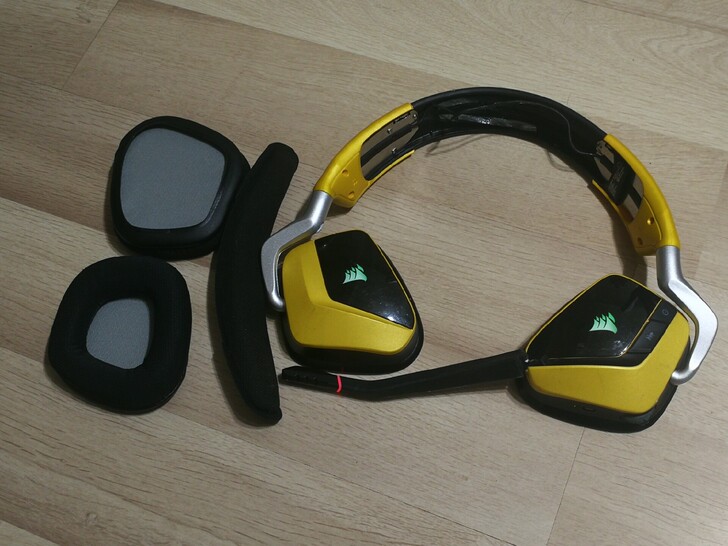 海盗船天行者耳麦 无接收器 当配件出售出不...