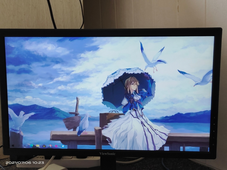 优派21.5吋显示器 21.5寸电脑显示器