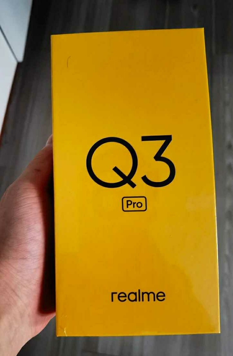 Realme真我q3pro 8+256黄色...
