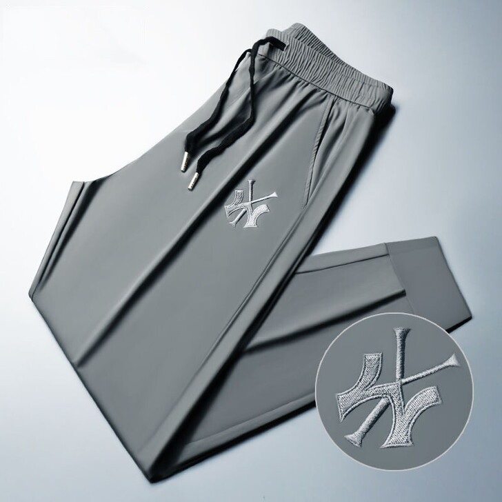 【清仓处理】轻奢垂感运动休闲裤男士夏季薄款...