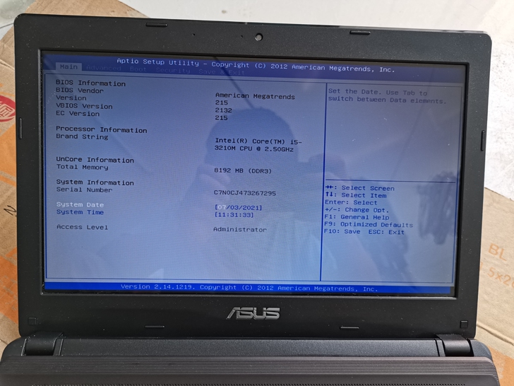 华硕A85V笔记本   i5  3210M...