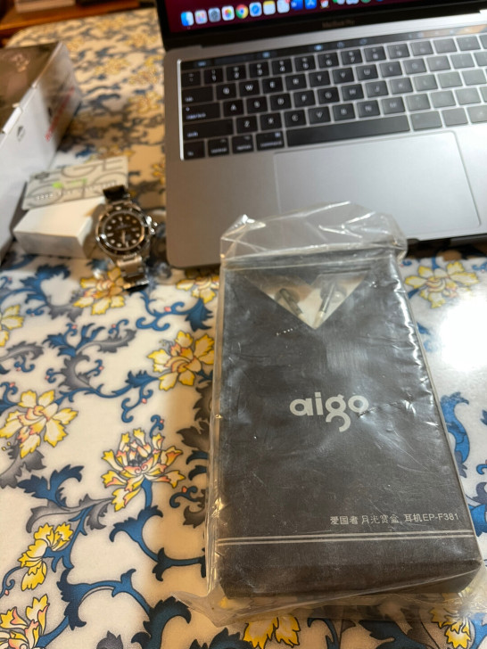爱国者月光宝盒耳机EP-F381，全新未拆...