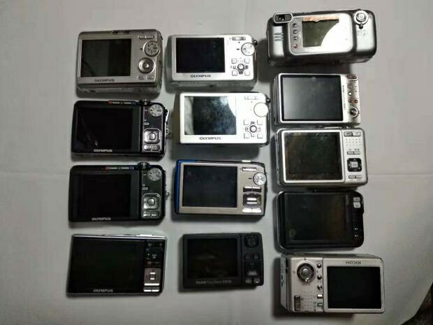 二手Sony/索尼/佳能数码相机，问题相机...