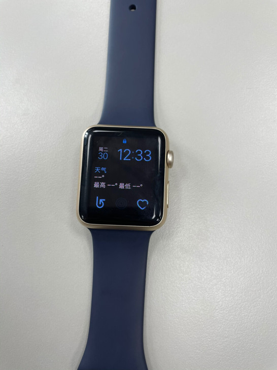 iwatch 42mm表盘，已经过保，轻微...