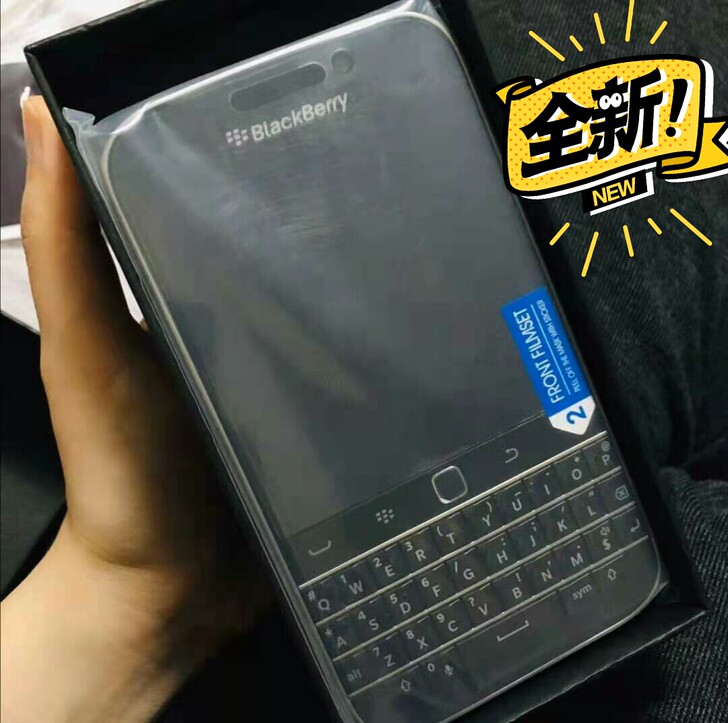 库存全新黑莓Q20手机