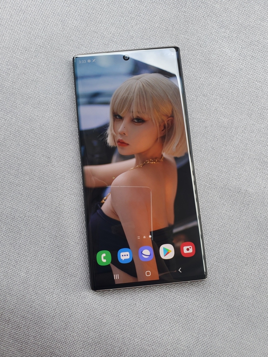 几乎全新自用三星note10+ 原装正品国...