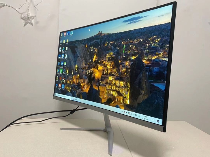 甩卖24寸曲面电脑显示器超薄高清1080P...