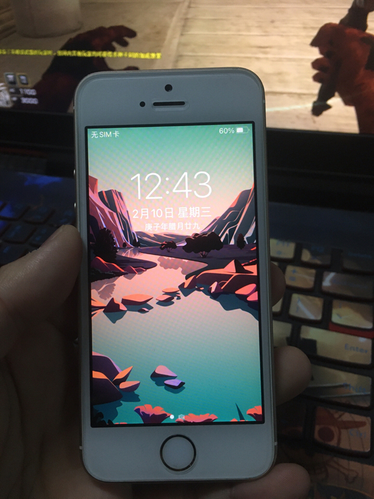 iPhone se玫瑰金64G苹果se粉色...