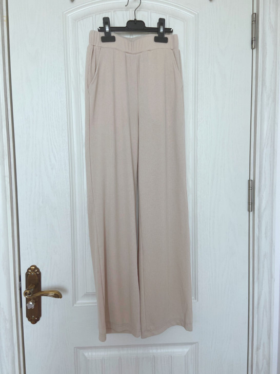 冰丝阔腿裤女春夏2020新款高腰垂感宽松直...